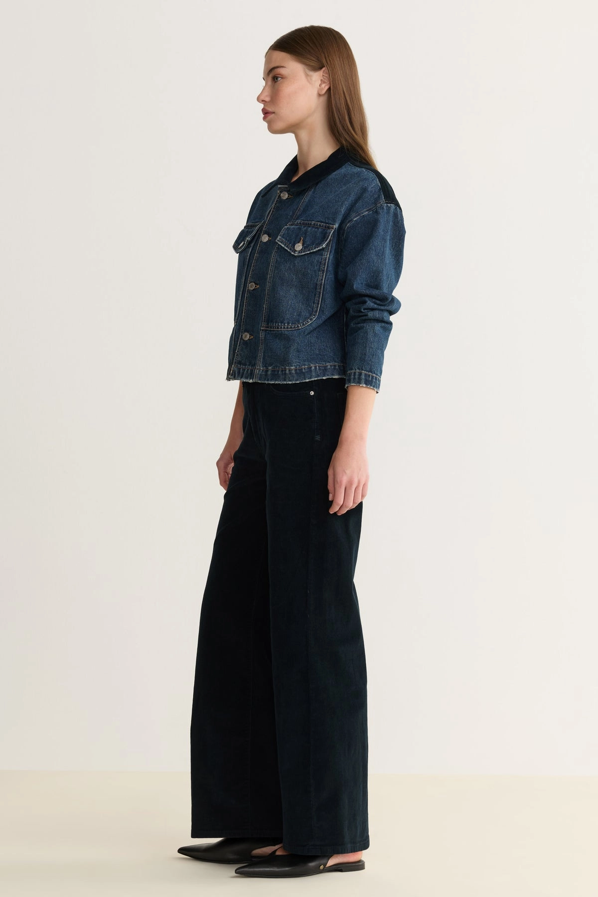 Soft Touch Interior AVL CROPPED JACKET