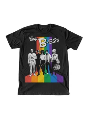 B52S RETRO RAINBOW TEE Chic And Comfortable Travel Trend
