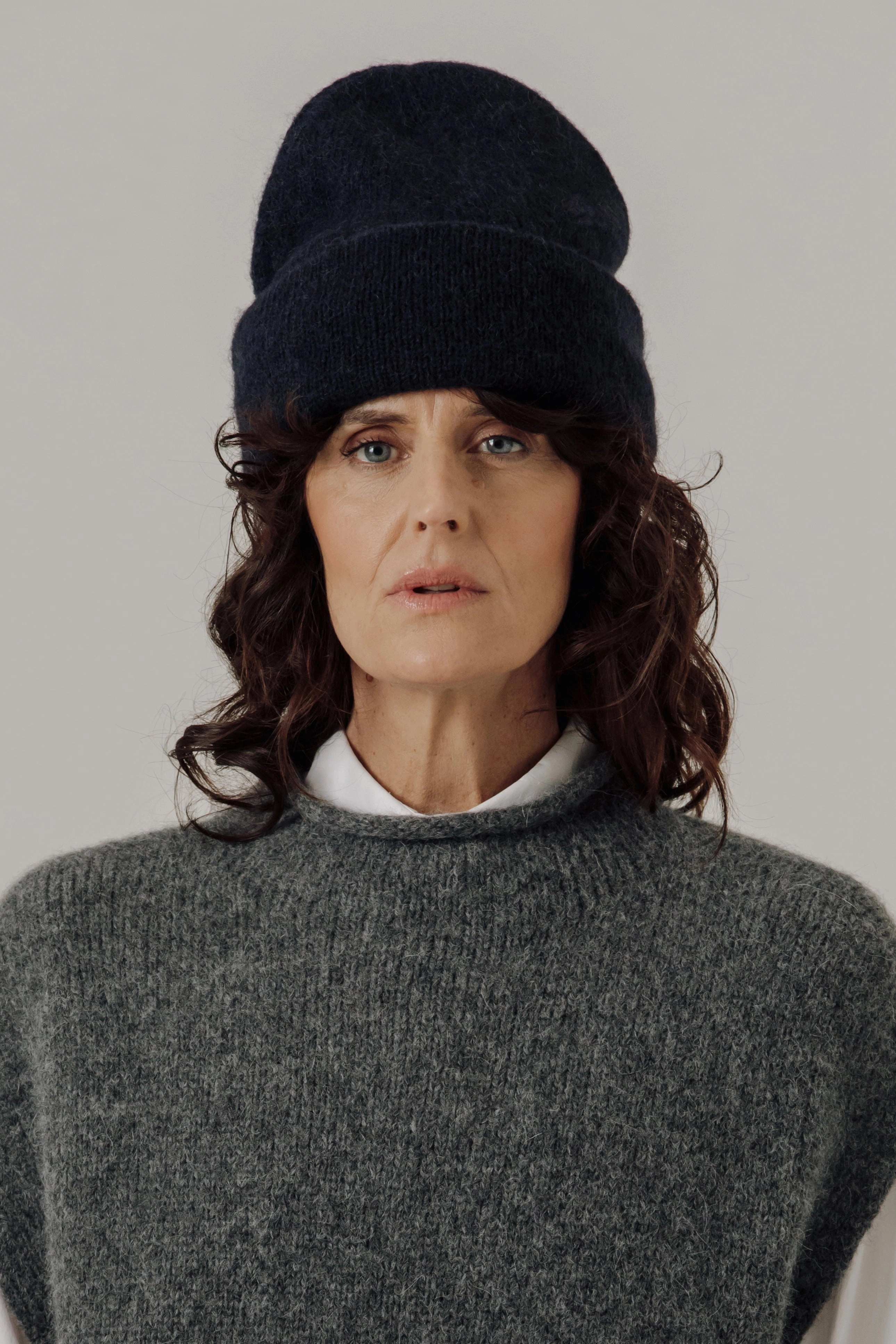 Baby Alpaca Andes Beanie Natural Texture Seasonal Comfort