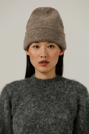 Baby Alpaca Andes Beanie Daily Casual Style
