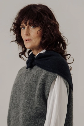 Baby Alpaca Bandana Natural Fiber Construction