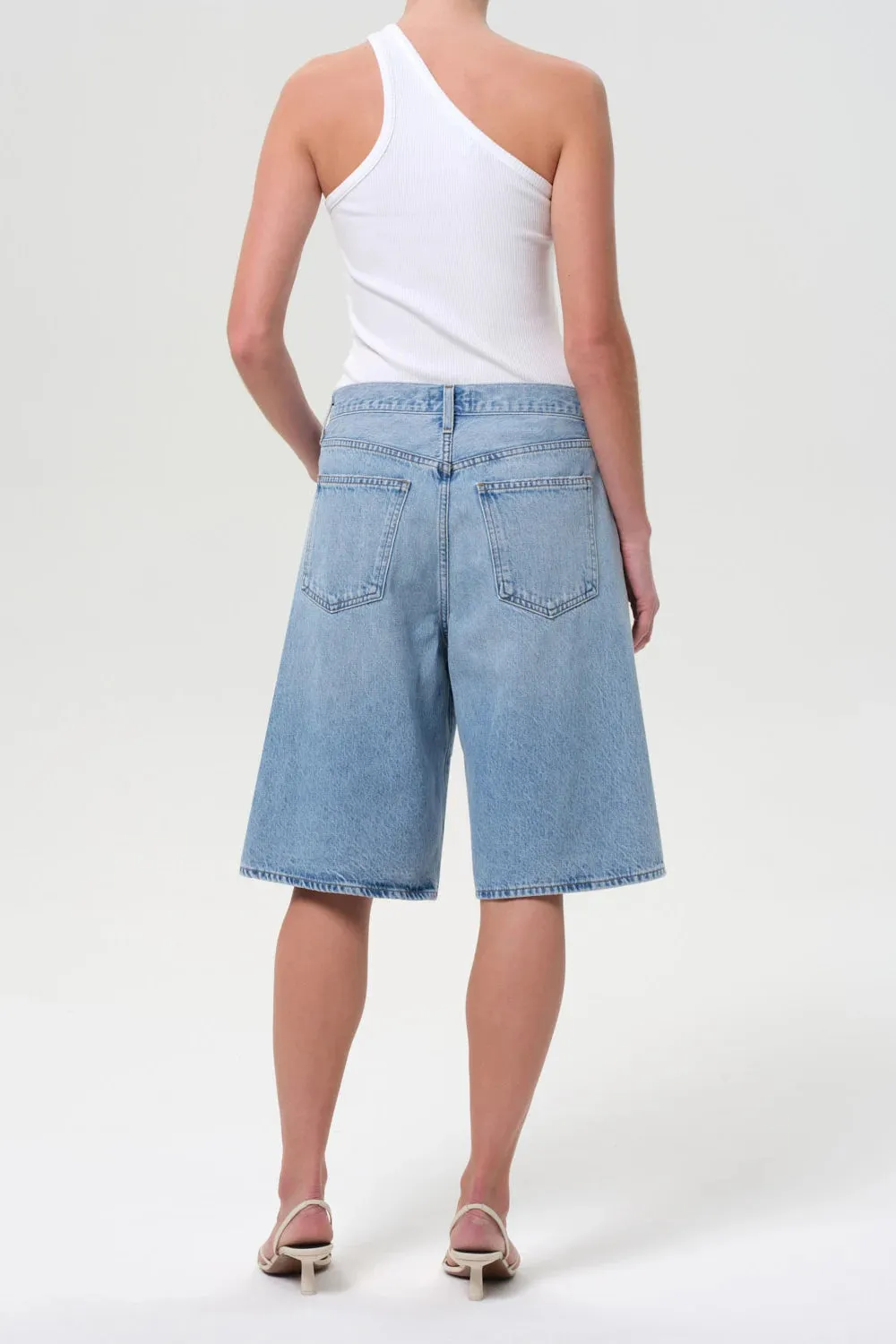 Thermoregulating Fabric stretchy design Baggy V-Short