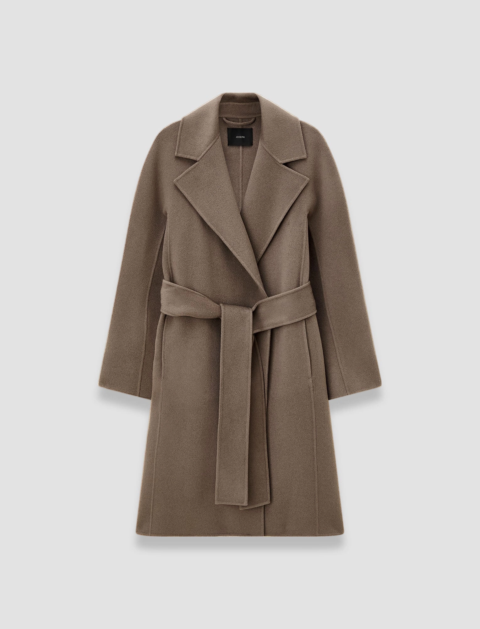 Contoured Silhouette Costa Double Face Cashmere Coat