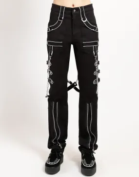 BAND PANT WHITE Relaxed Lines