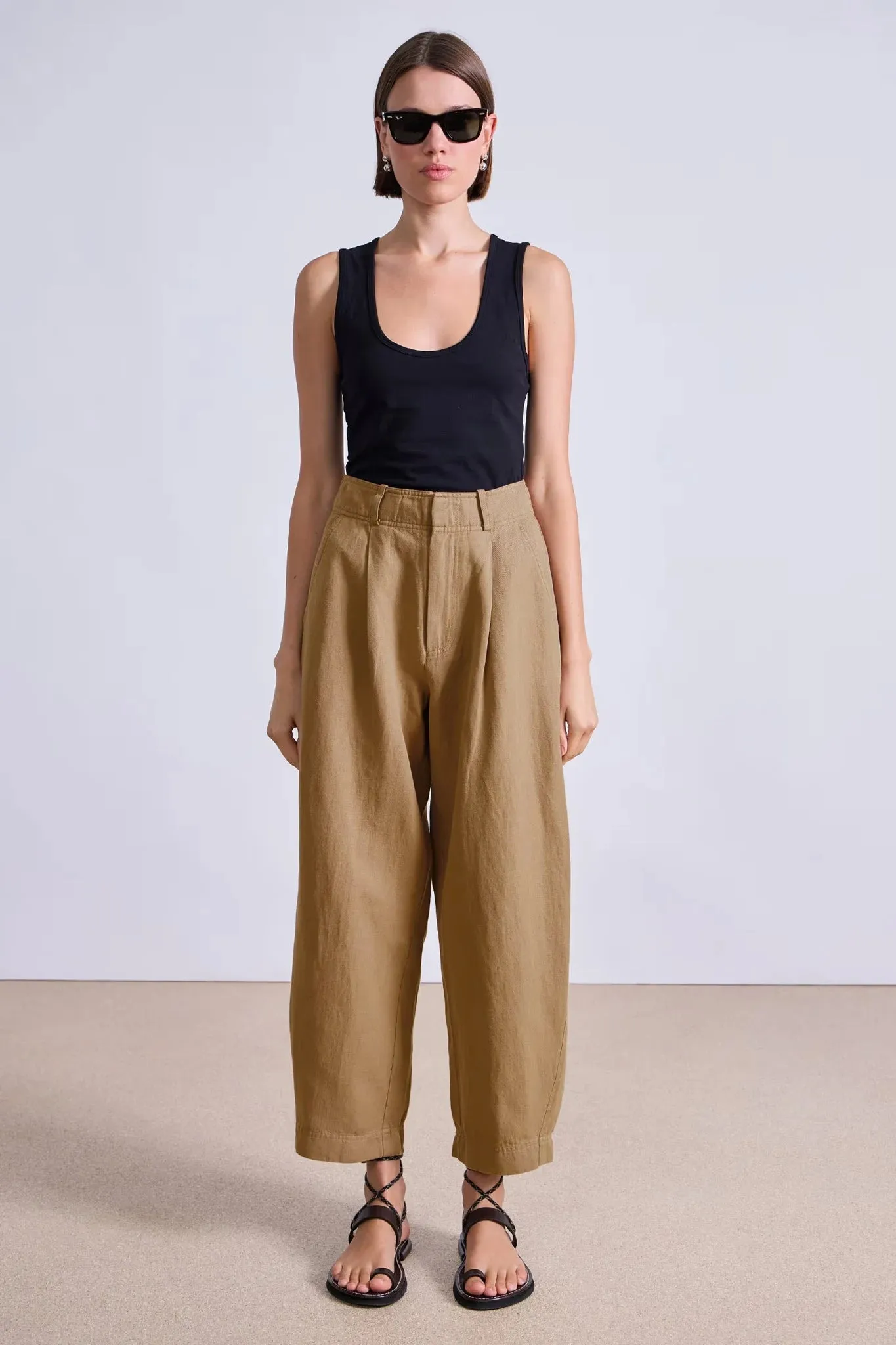 HighRiseWaist Urban Utility Bari Crop Trouser