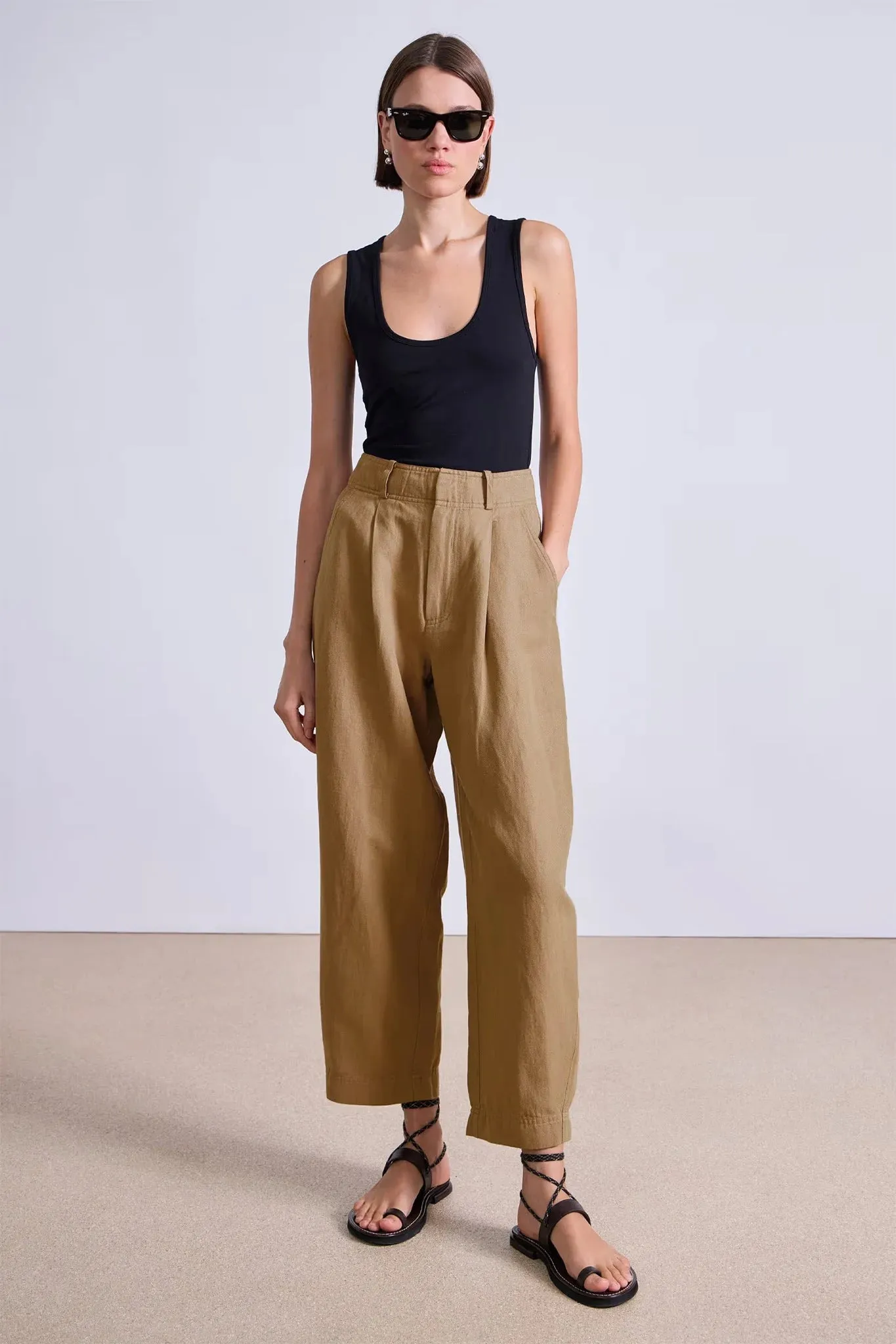 Bari Crop Trouser QuickReleaseFastenings Comfy Stretch
