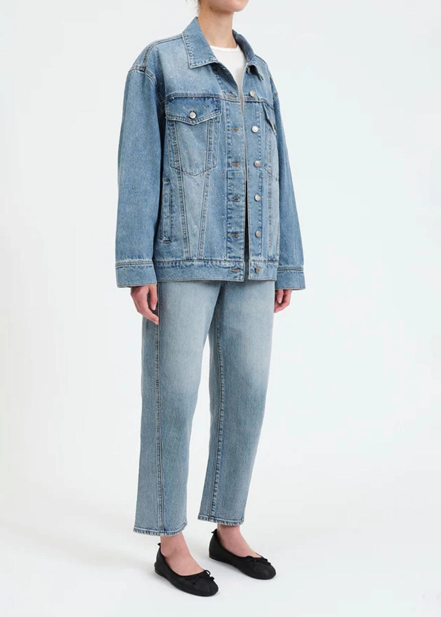 Beau Boyfriend Denim Jacket - Twinkle Durable Chill Piece