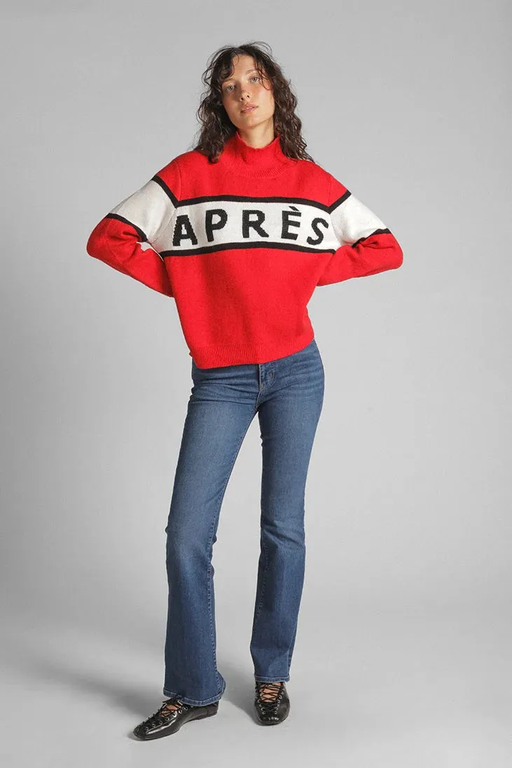 Benson Mockneck Sweater Winter Knitwear Essential Warmth