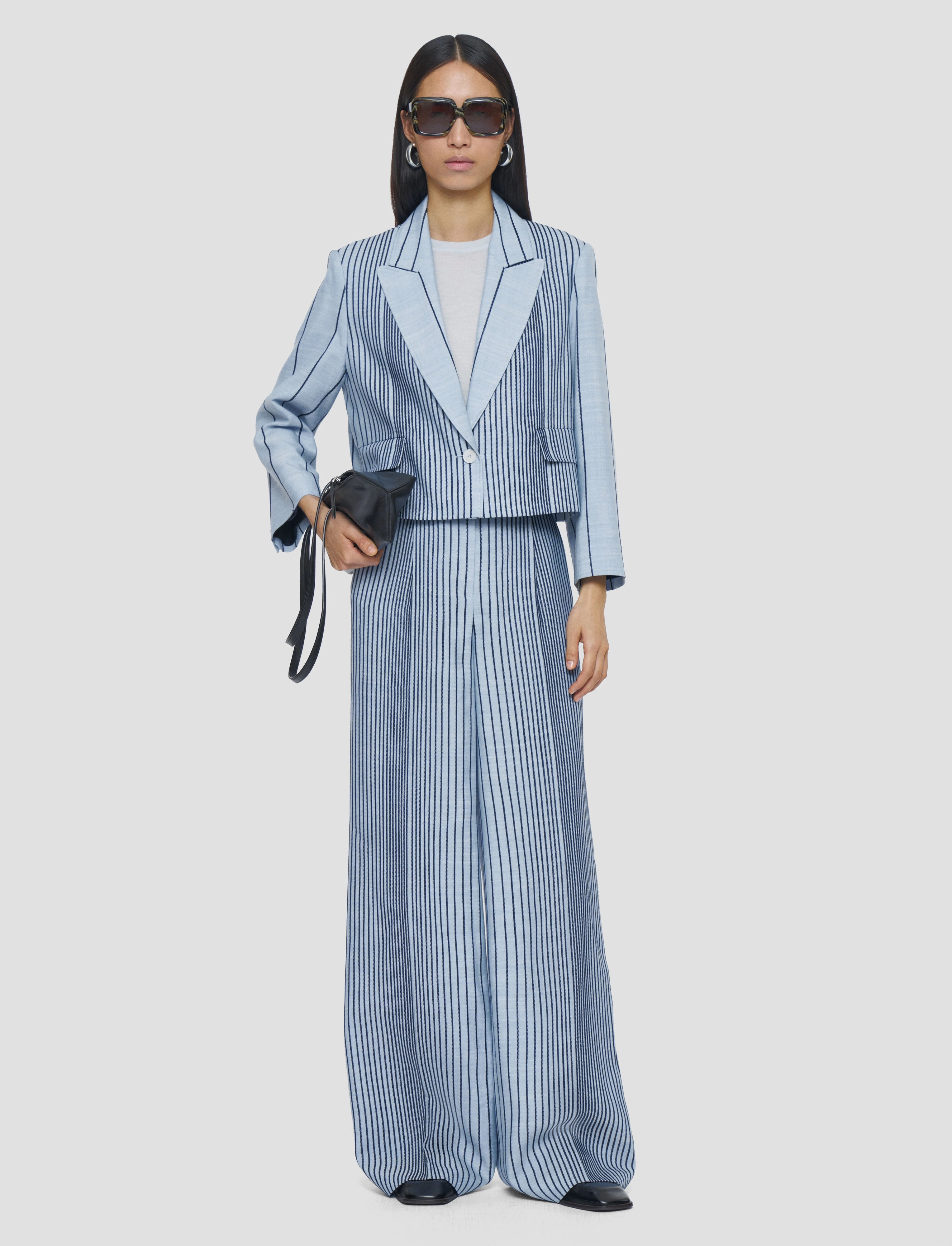 Weatherproof Zippers Easy Comfort Berlier Embroidered Stripes Jacket