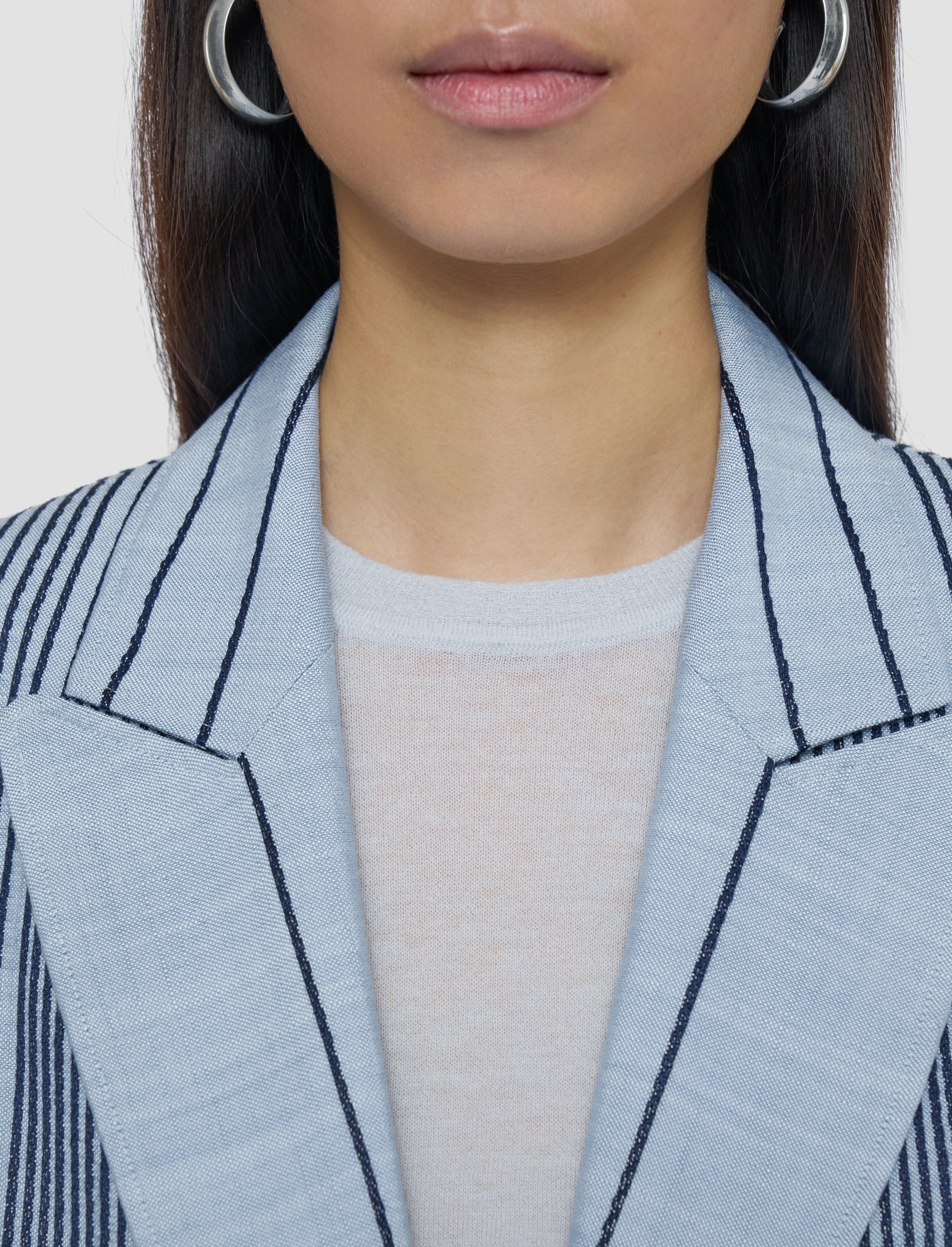 Berlier Embroidered Stripes Jacket Secure Weekend Escape