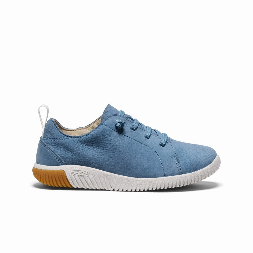 Big Kids' KNX Leather Sneaker  |  Coronet Blue/Vapor Instant Ease