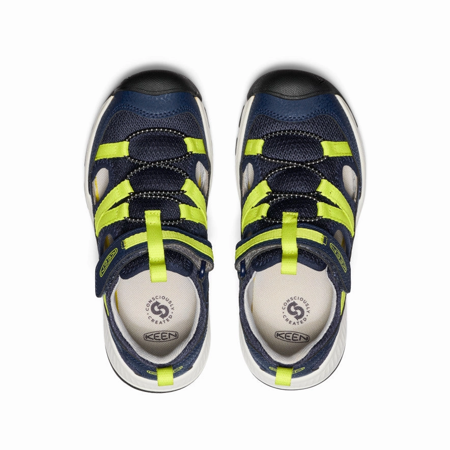 Unisex Appeal Big Kids' Motozoa Sandal  |  Naval Academy/Evening Primrose