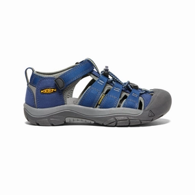 Big Kids' Newport H2  |  Blue Depths/Gargoyle Ultra Grip Tread Design Light Straps