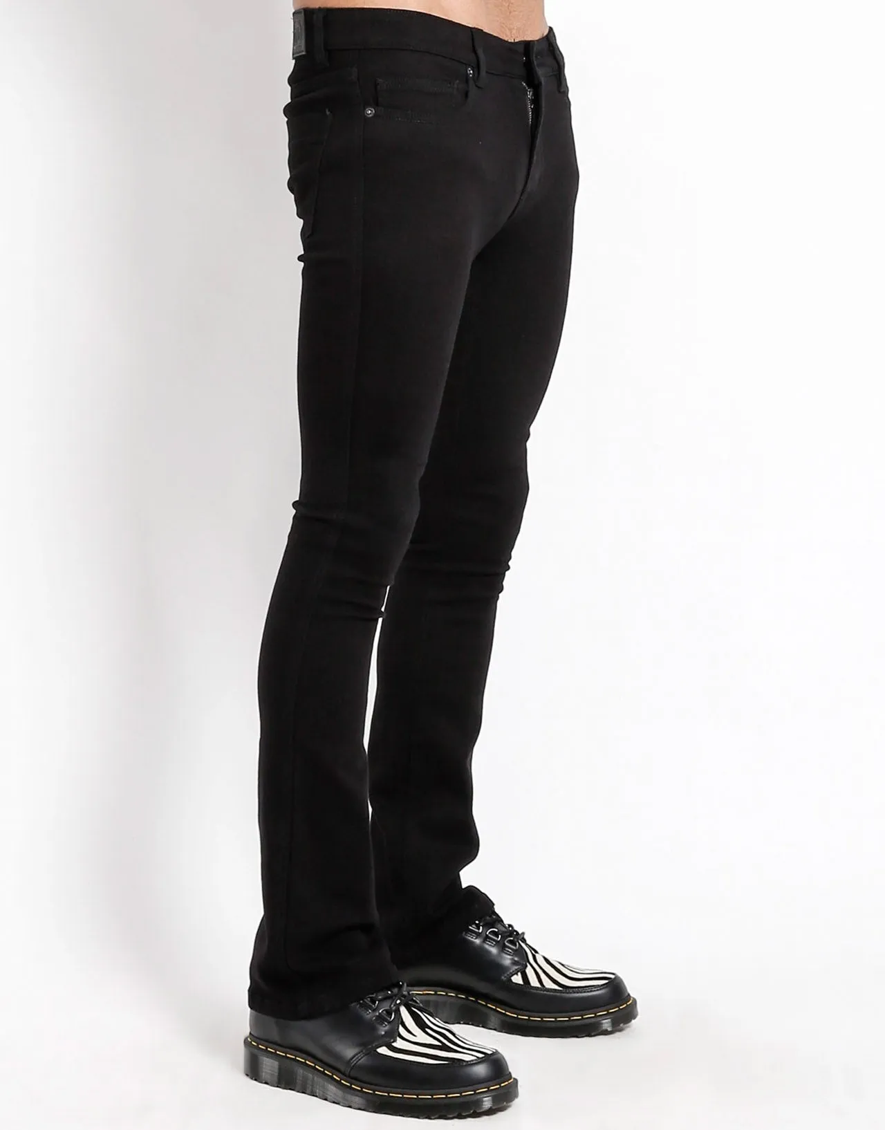 Sustainable Fabric Black Bootcut Jeans