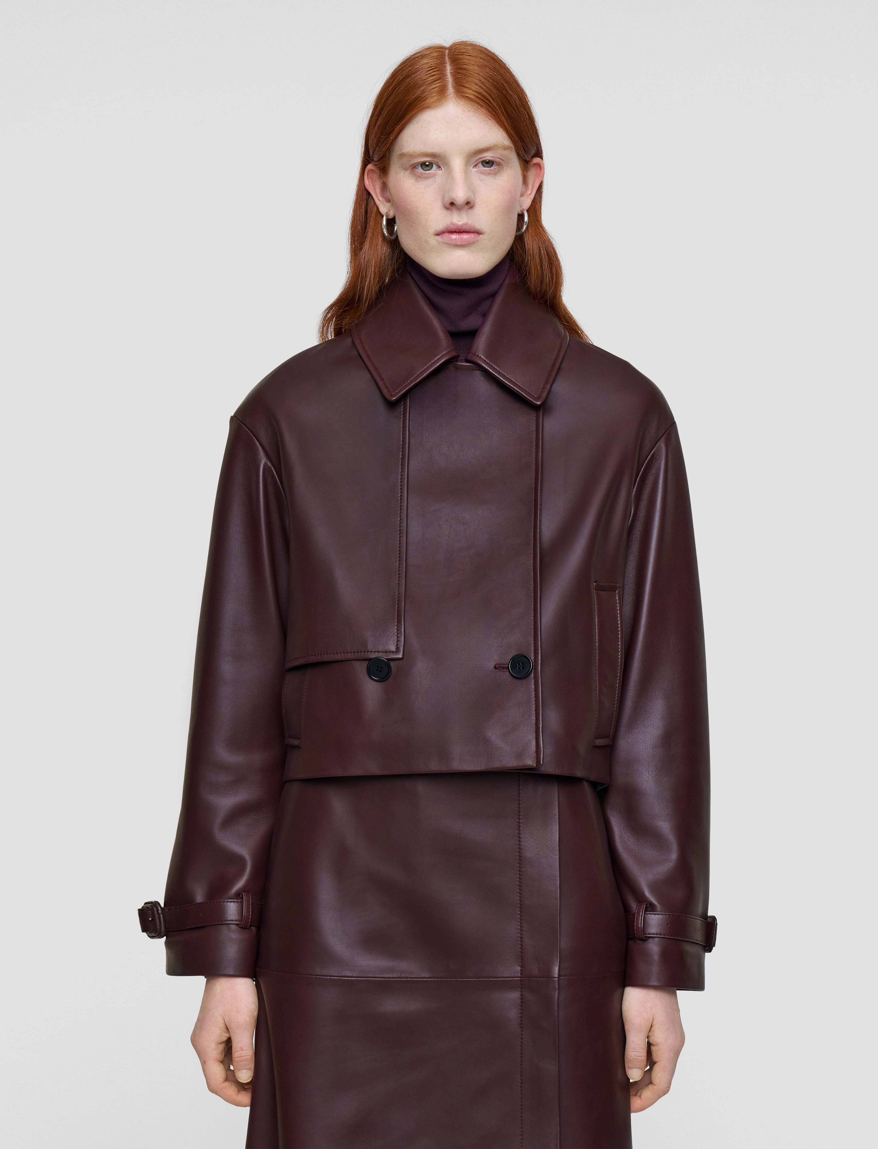 Tear Resistant Fabric Blaise Nappa Leather Jacket