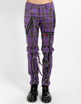 Perfect Shape BONDAGE PANT VIOLET PLAID
