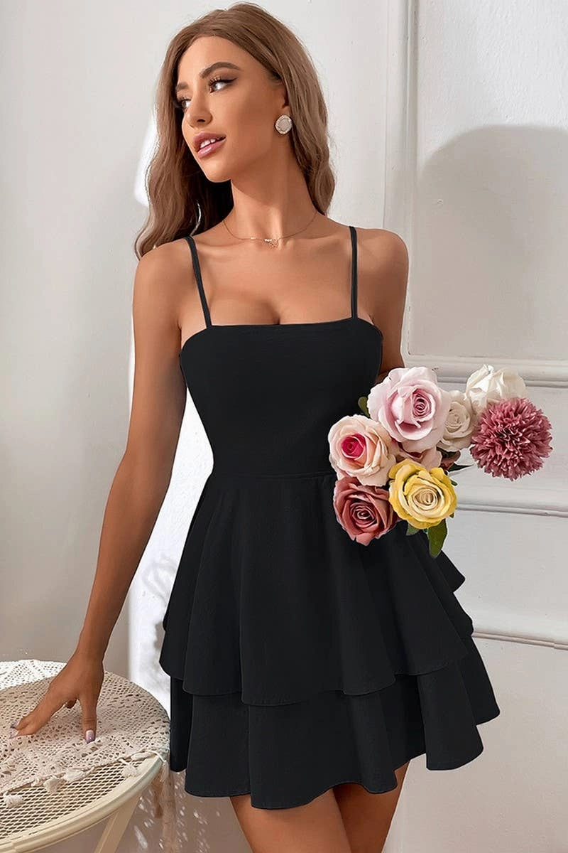 Timeless and Comfortable BOWKNOT BIND SEXY BACKLESS CONDOLE BELT DRESS_CWDSD2717
