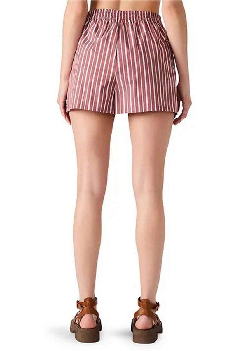 Malena Short - Dusty Brick High-waisted fit
