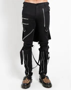 Urban Style Bumflap Bondage Pants