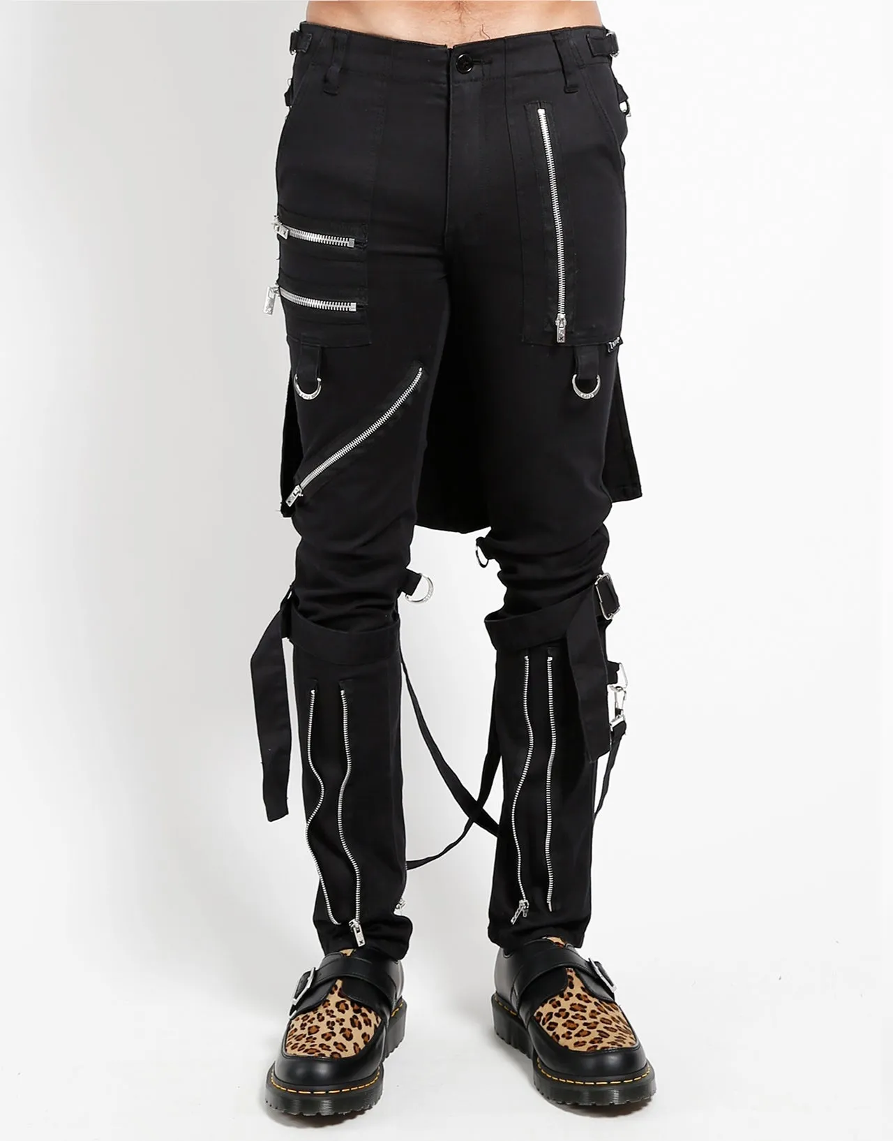 Urban Style Bumflap Bondage Pants