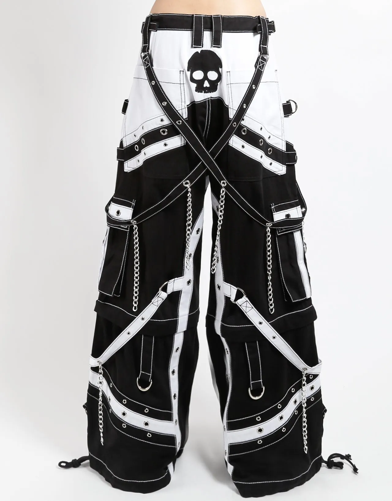 OFF TRACK PANT BLACK/WHITE Body Ready