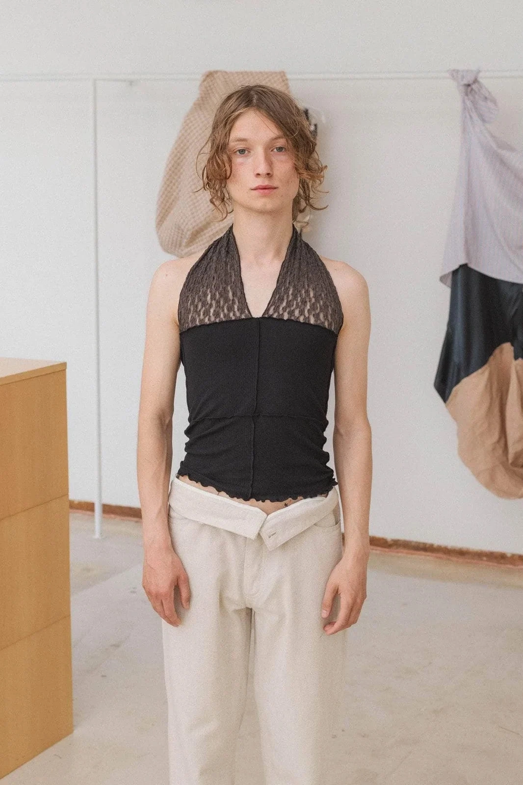 Active Wear Nehru Halter Top