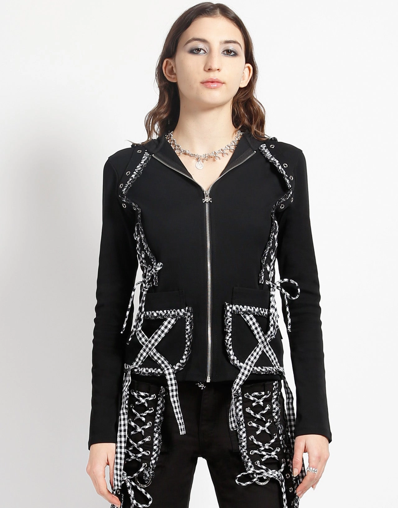 BO PEEP HOODY WHITE Versatile Layering