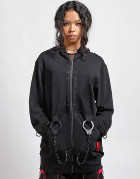 Loose Tee SubtleTexture CUFF HOODIE