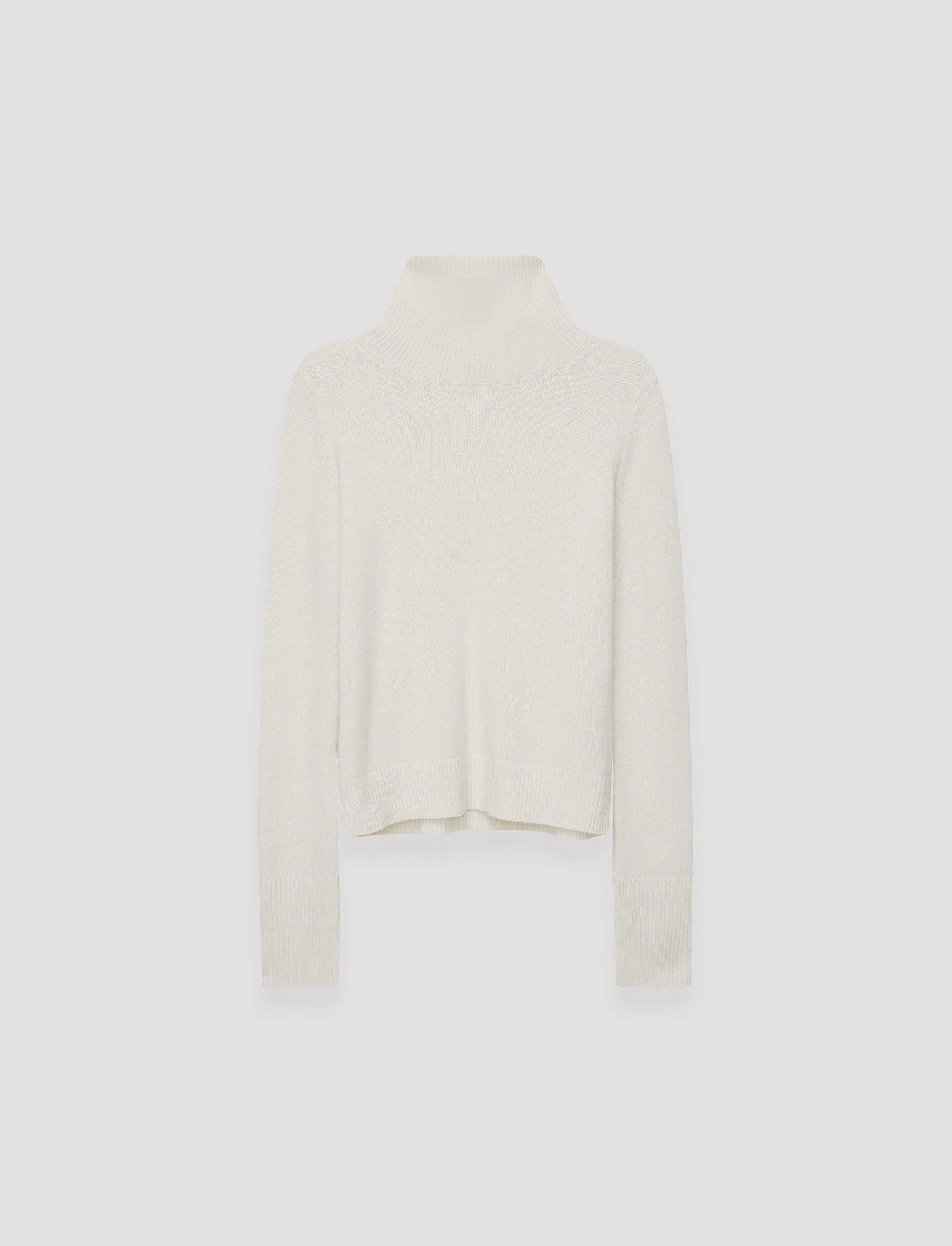 Pure Cashmere High Neck Jumper Minimalist Stitching
