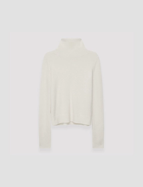 Pure Cashmere High Neck Jumper Minimalist Stitching