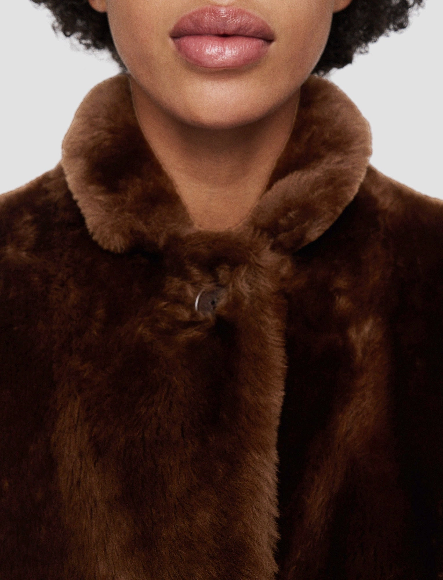 FullCoverageHood Britanny Reversible Shearling Coat