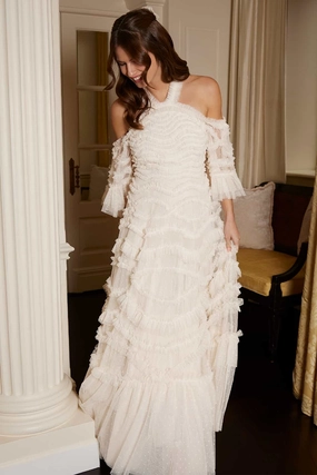 Perfect Wear Bronte Off-Shoulder Gown