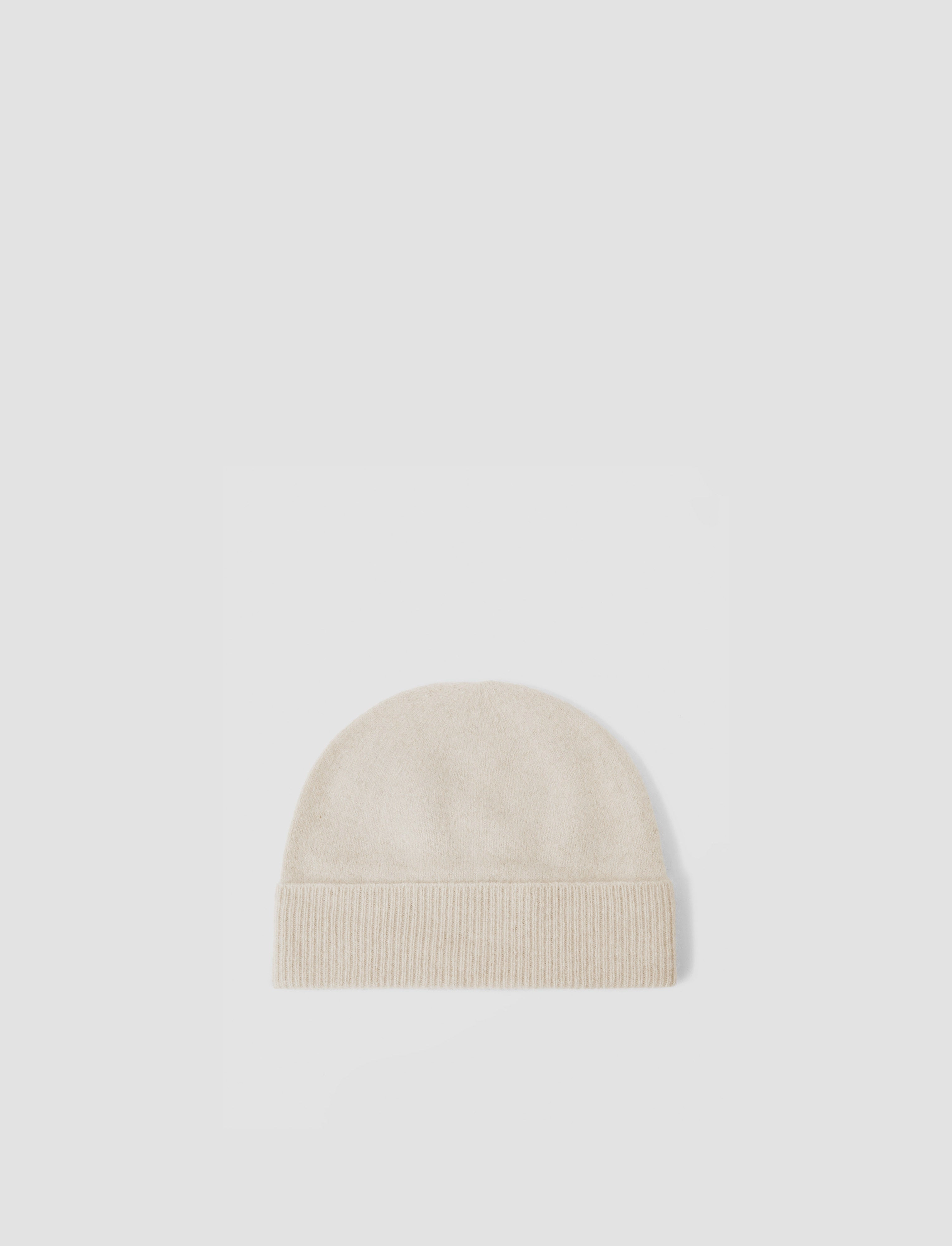Brushed Cashmere Hat DenseKnit Fabric Basic Layer