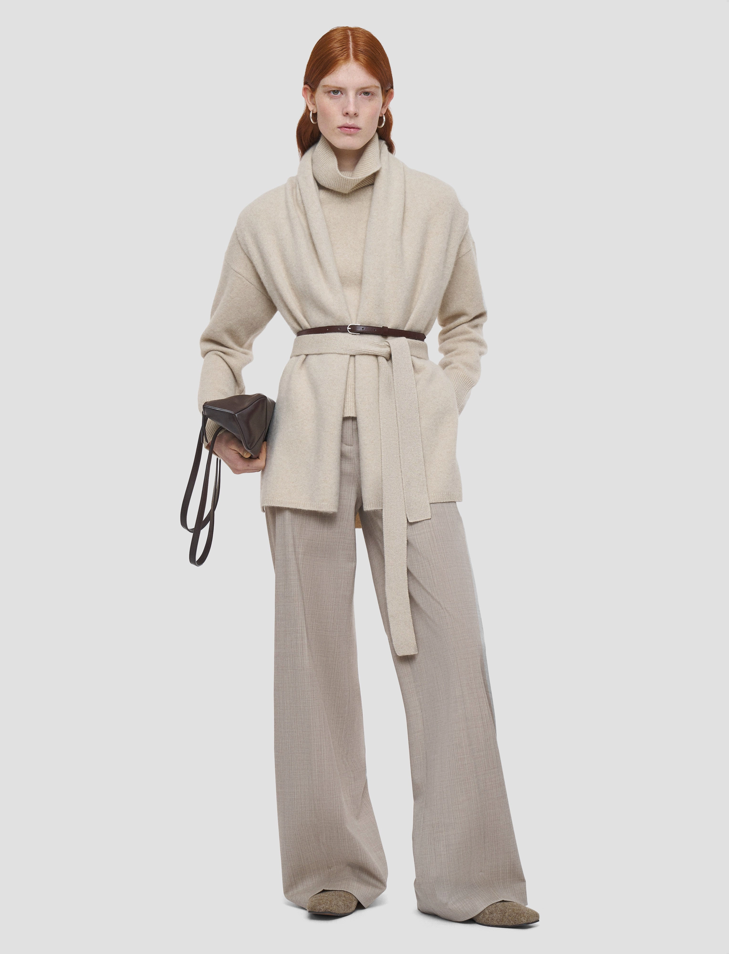 Go-To Fit Brushed Cashmere Sleeveless Wrap