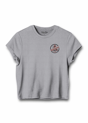 Snag Free Fabric AntiFade Treatment Bud Anheuser Busch Tee - Heather Grey