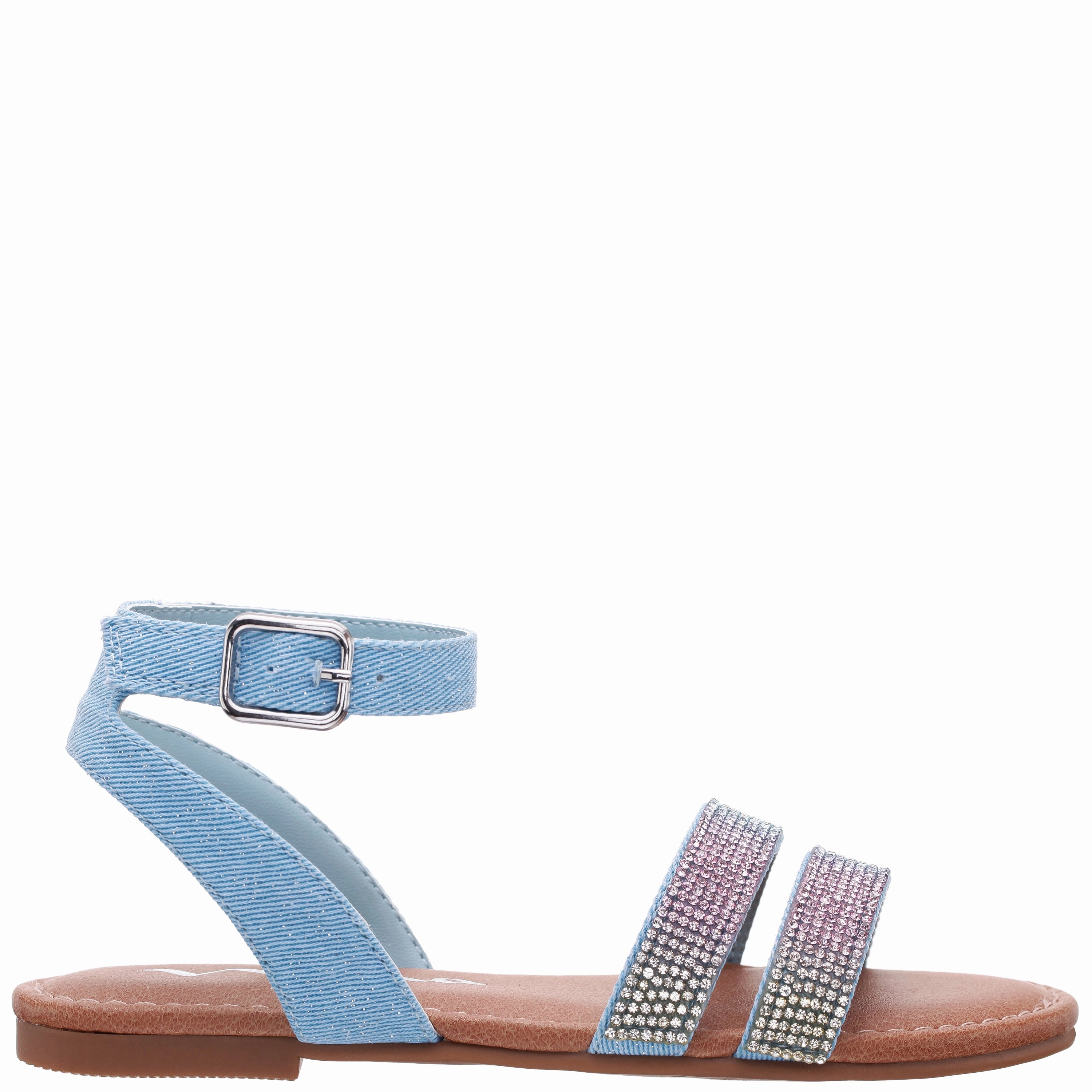 CAMEENA-LIGHT BLUE Cushioned Heel Pad