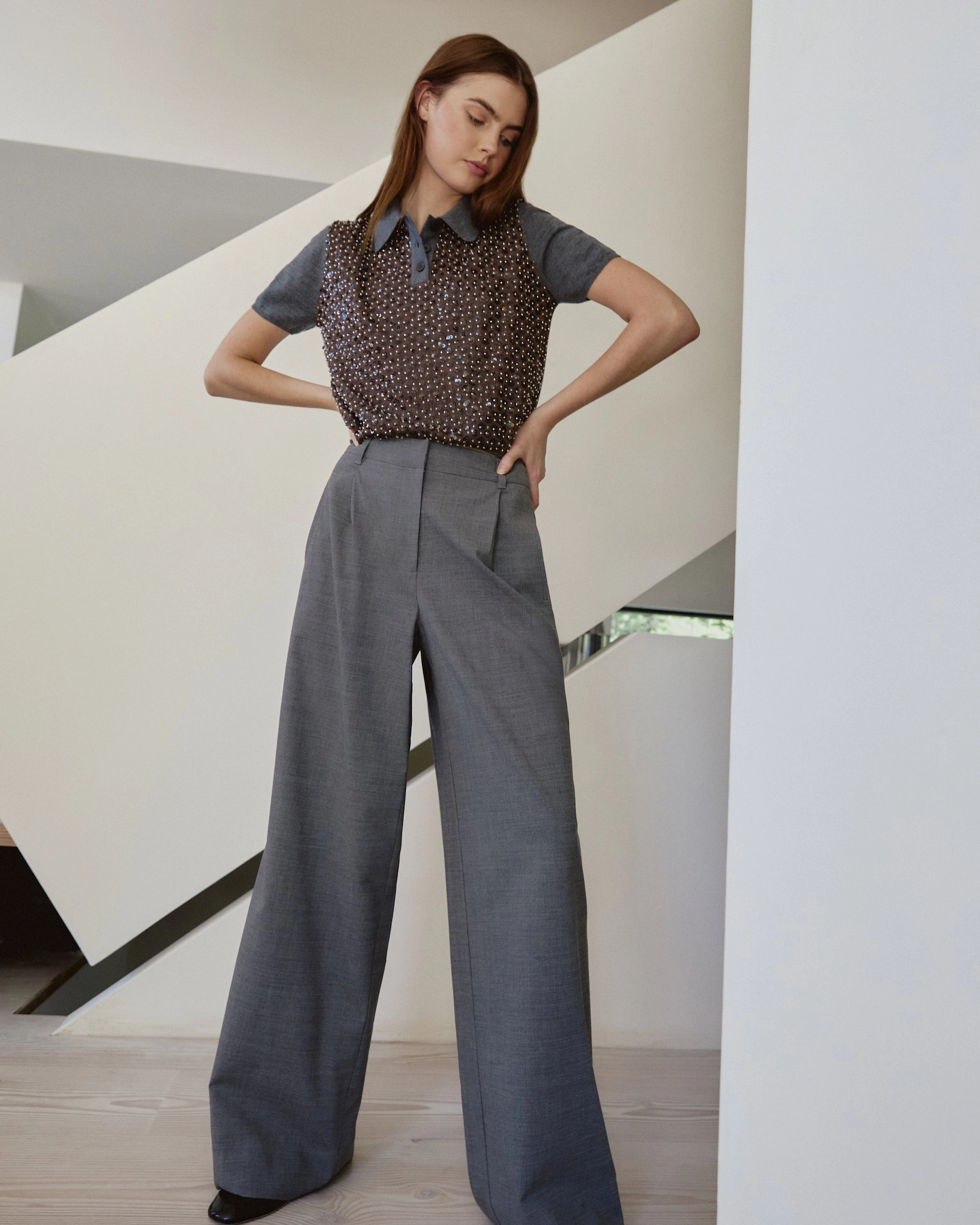 Smooth Flatlock Seams Camilla Knit Top