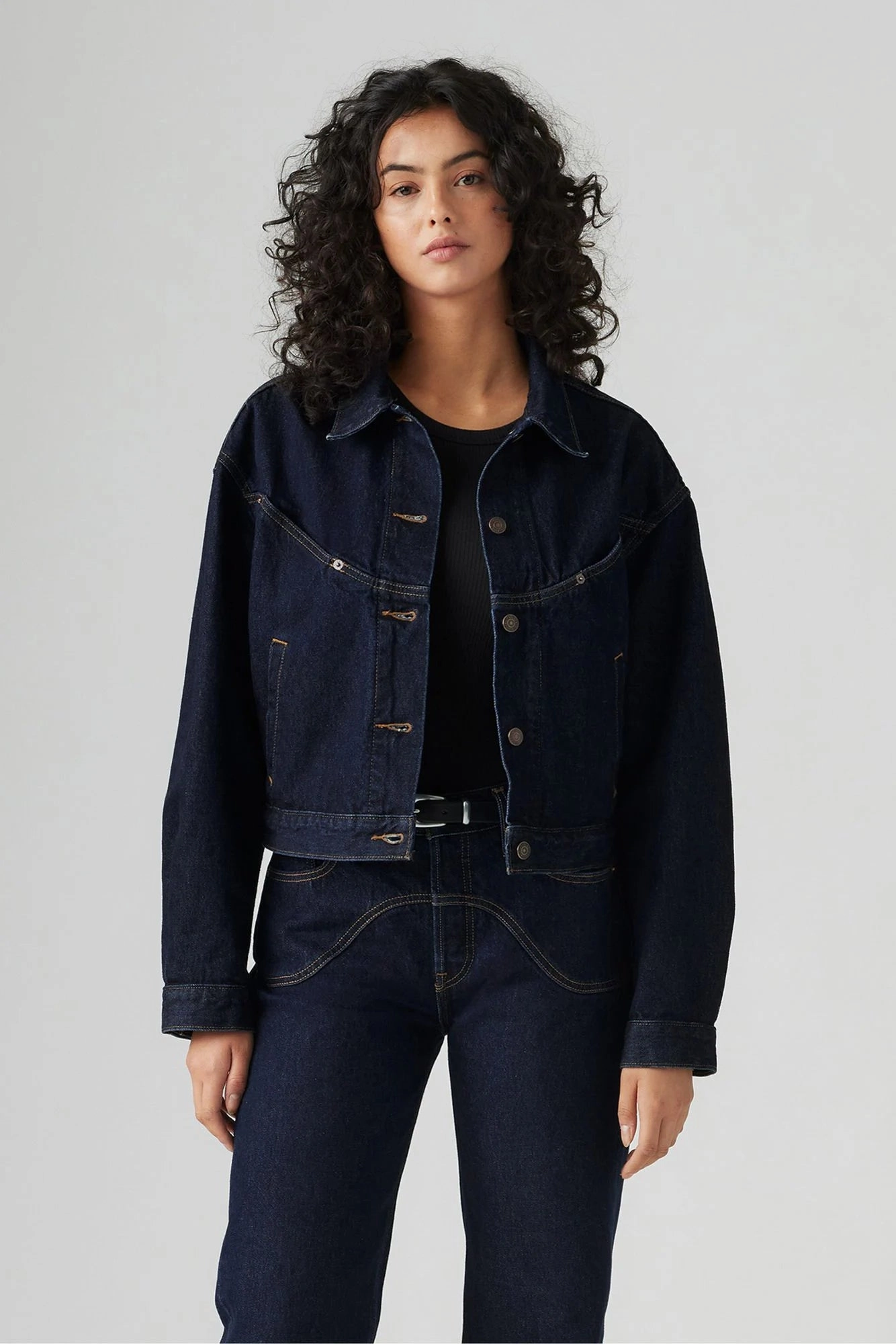 Shrunken '90s Western Trucker Jacket Reward Bohemian