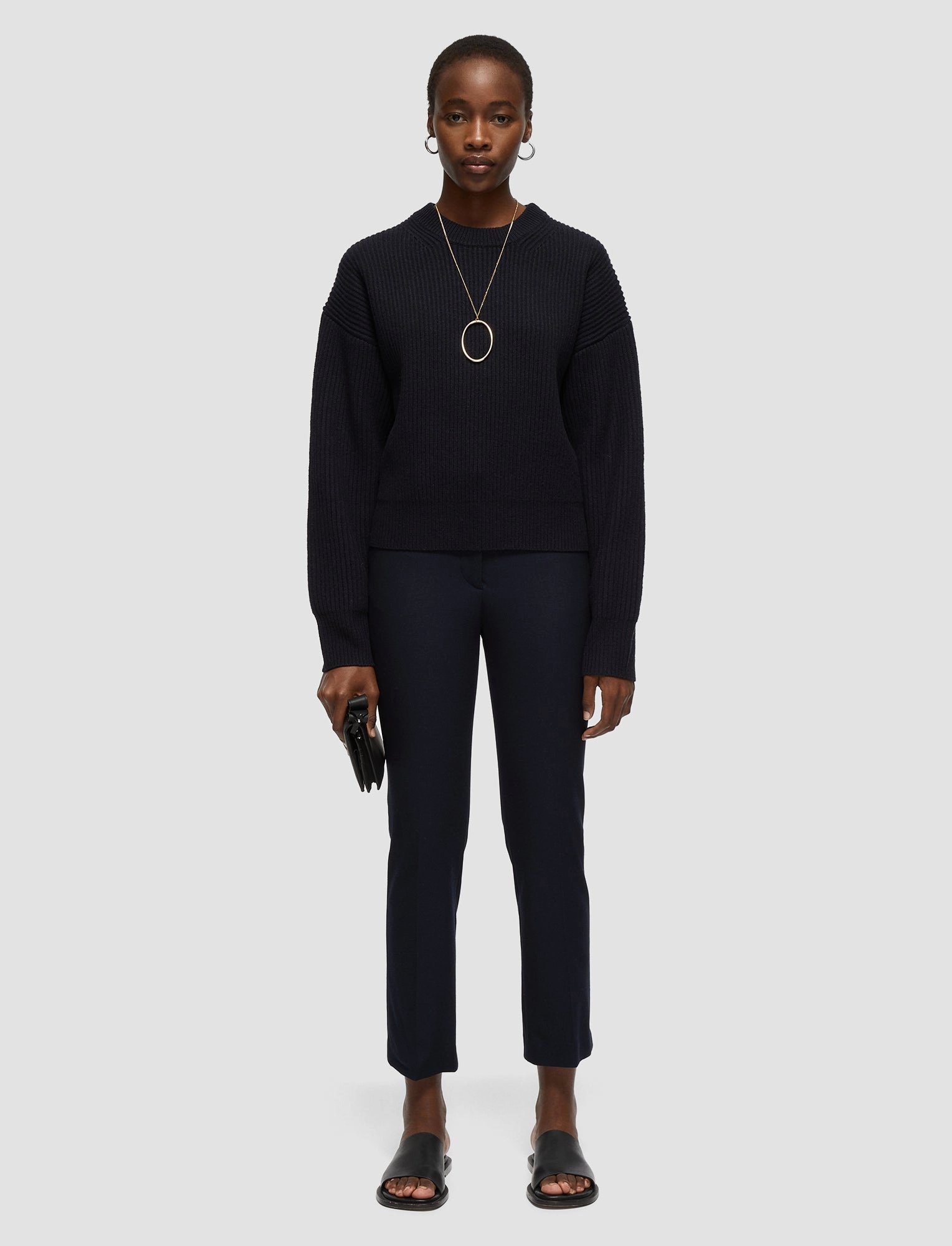 MidWeight Construction Modern Style Cardigan Stitch Jumper