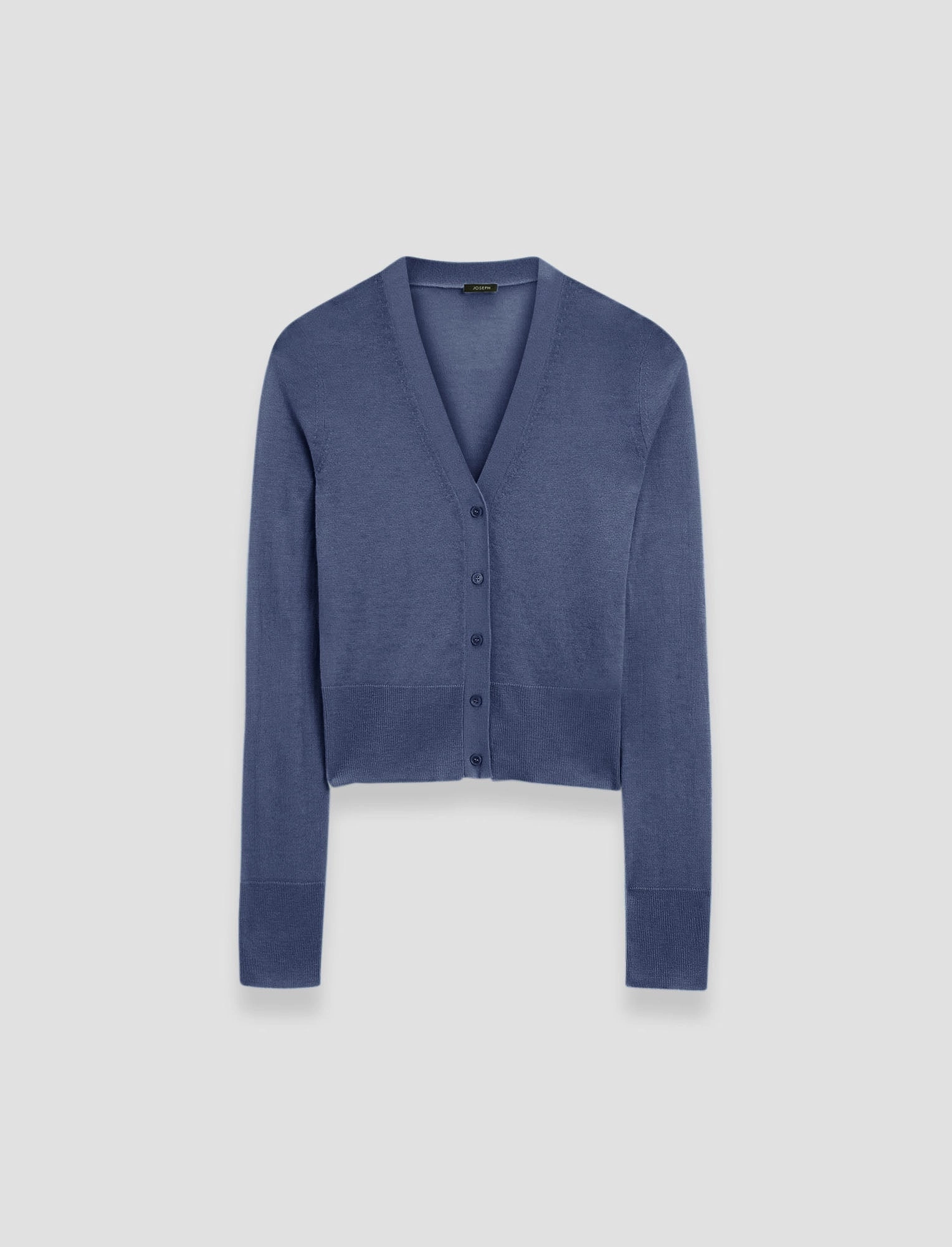 Zigzag Stitch Detail All Day Comfort Cashair Cardigan