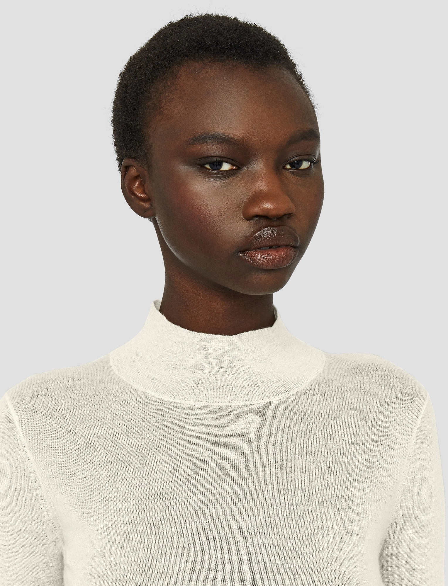 Modern Trend Cashair High Neck Jumper