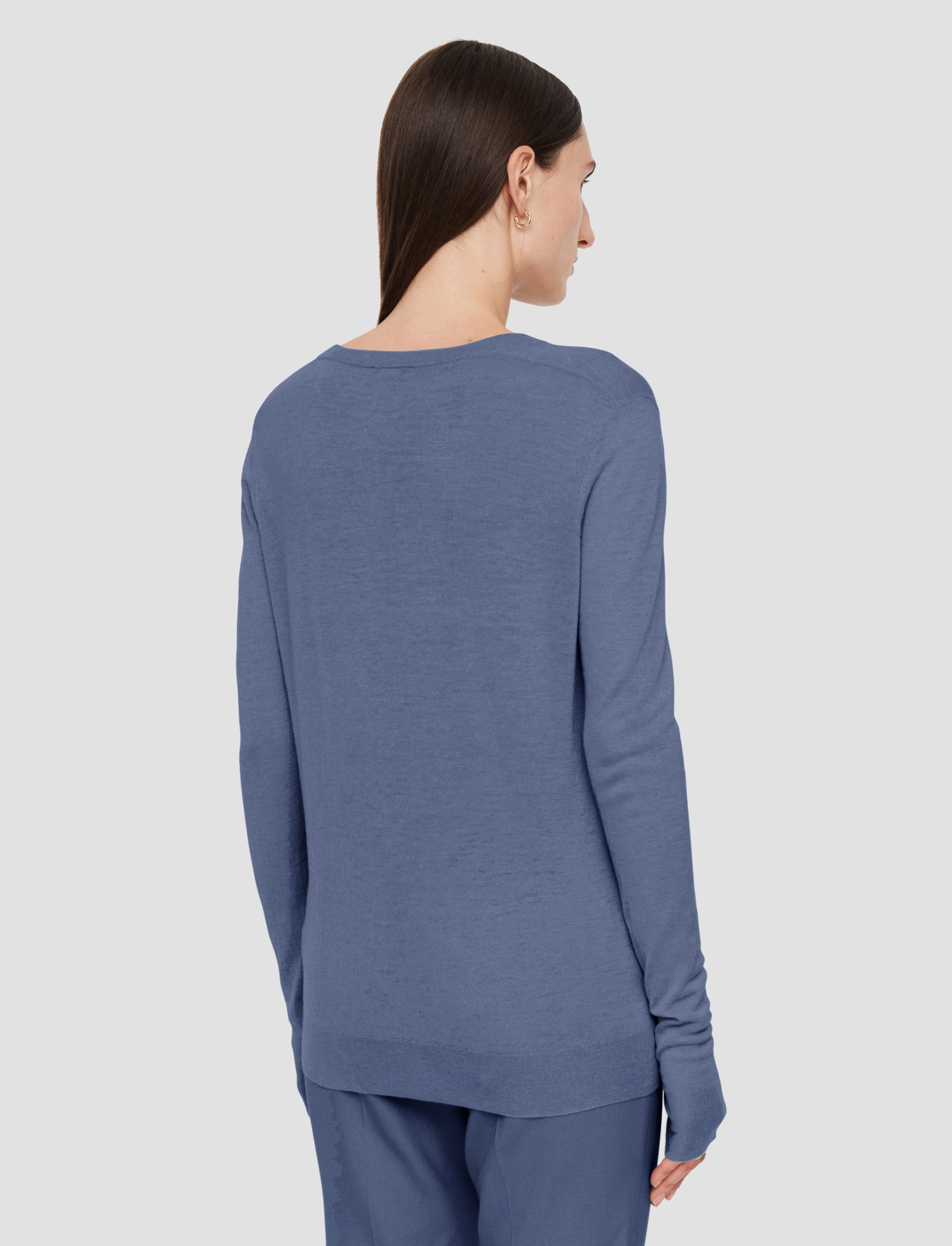 All Day Cashair V Neck Jumper