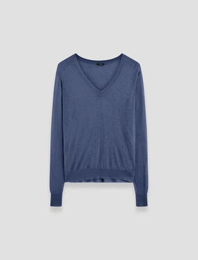 Cashair V Neck Jumper Luxe Layer