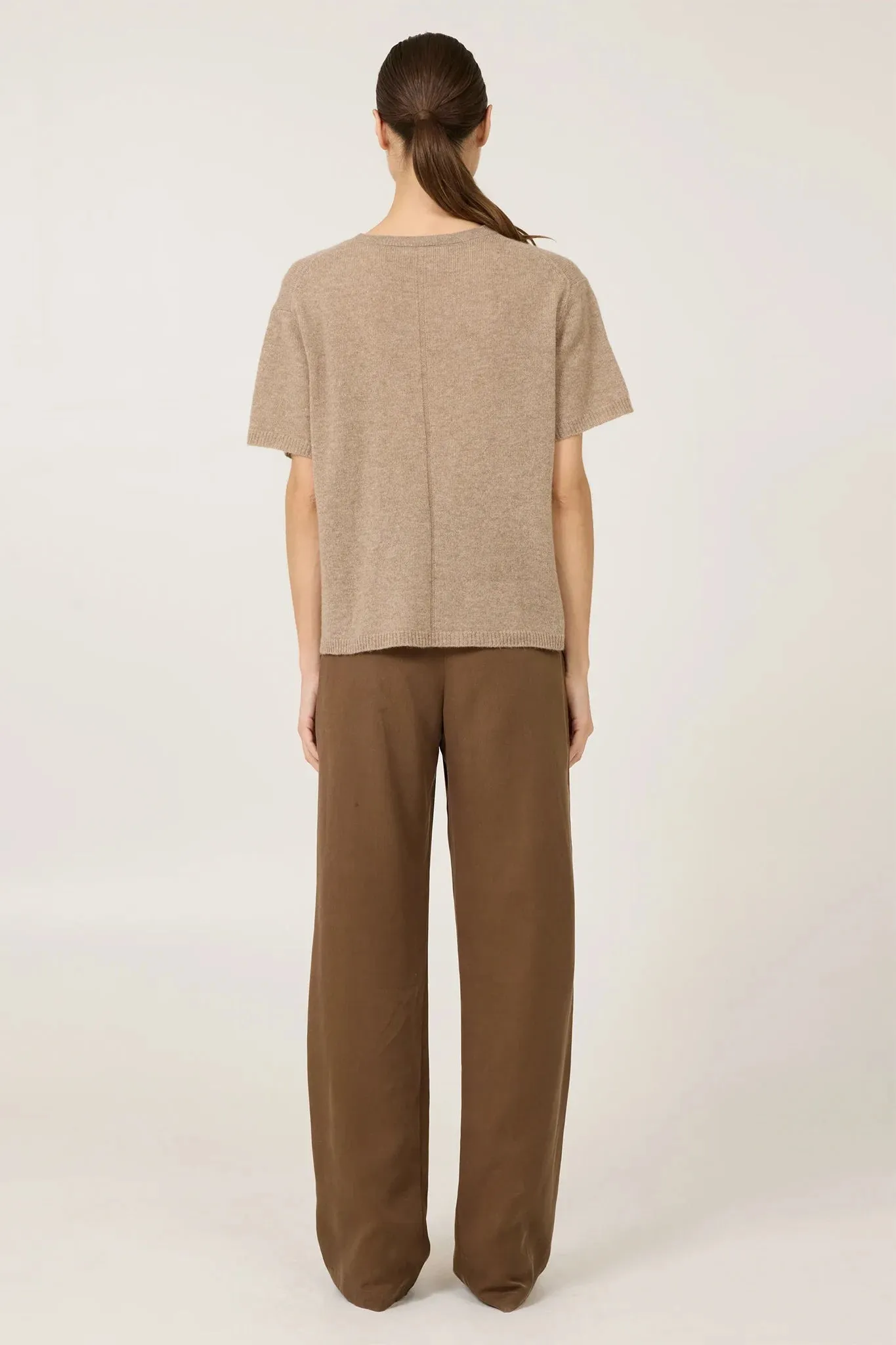 Odor Resistant Knitwear Sloane Cashmere T-shirt