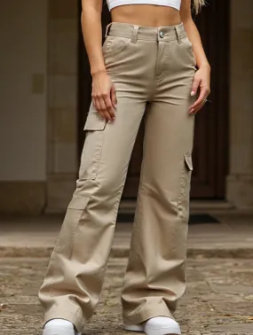 Winter Ready Layer-Friendly Fit casual high-waist wide-leg trousers