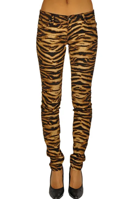 Jungle Jeans Tiger Print Simple Comfort