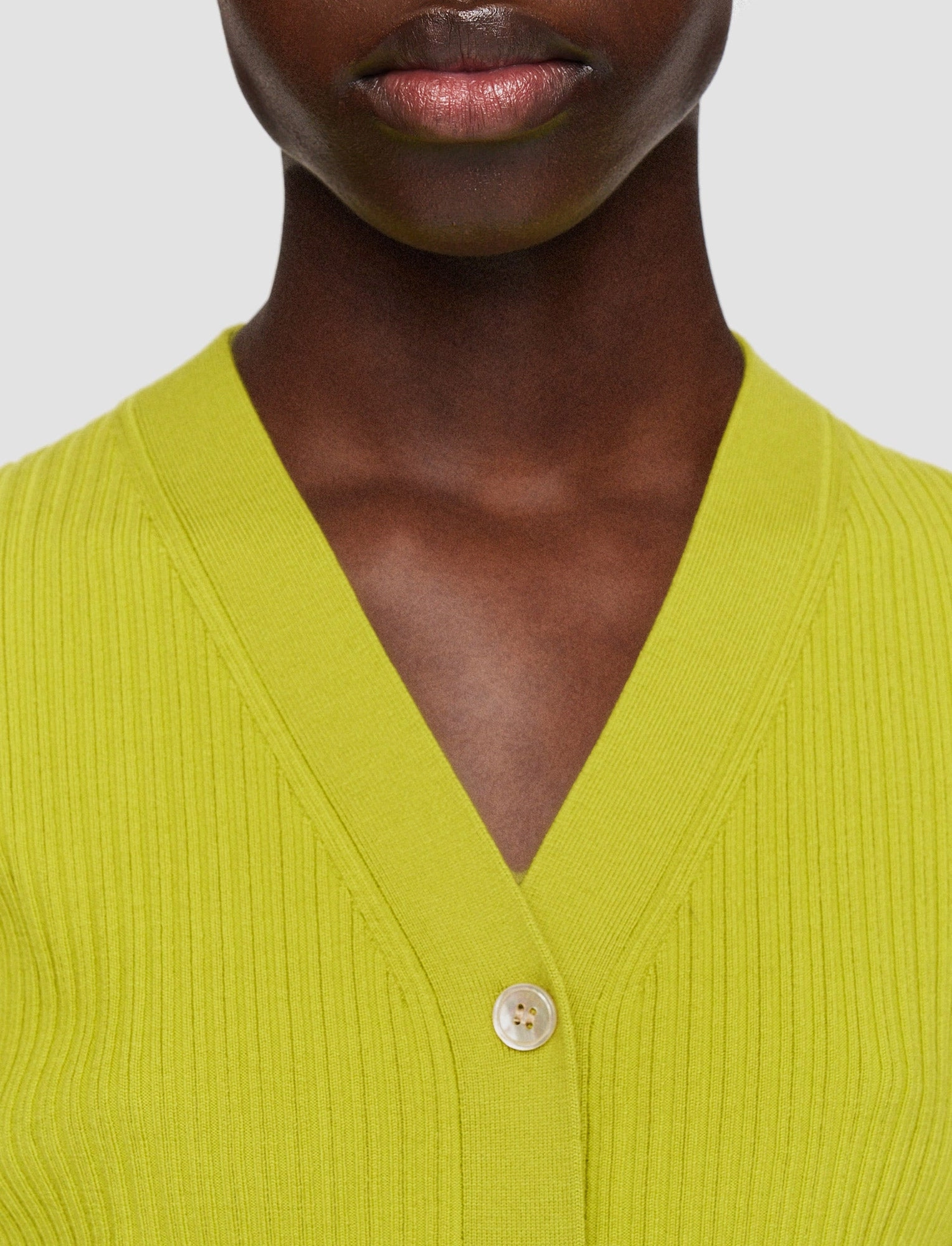 Soft Palette Merino Rib Cardigan