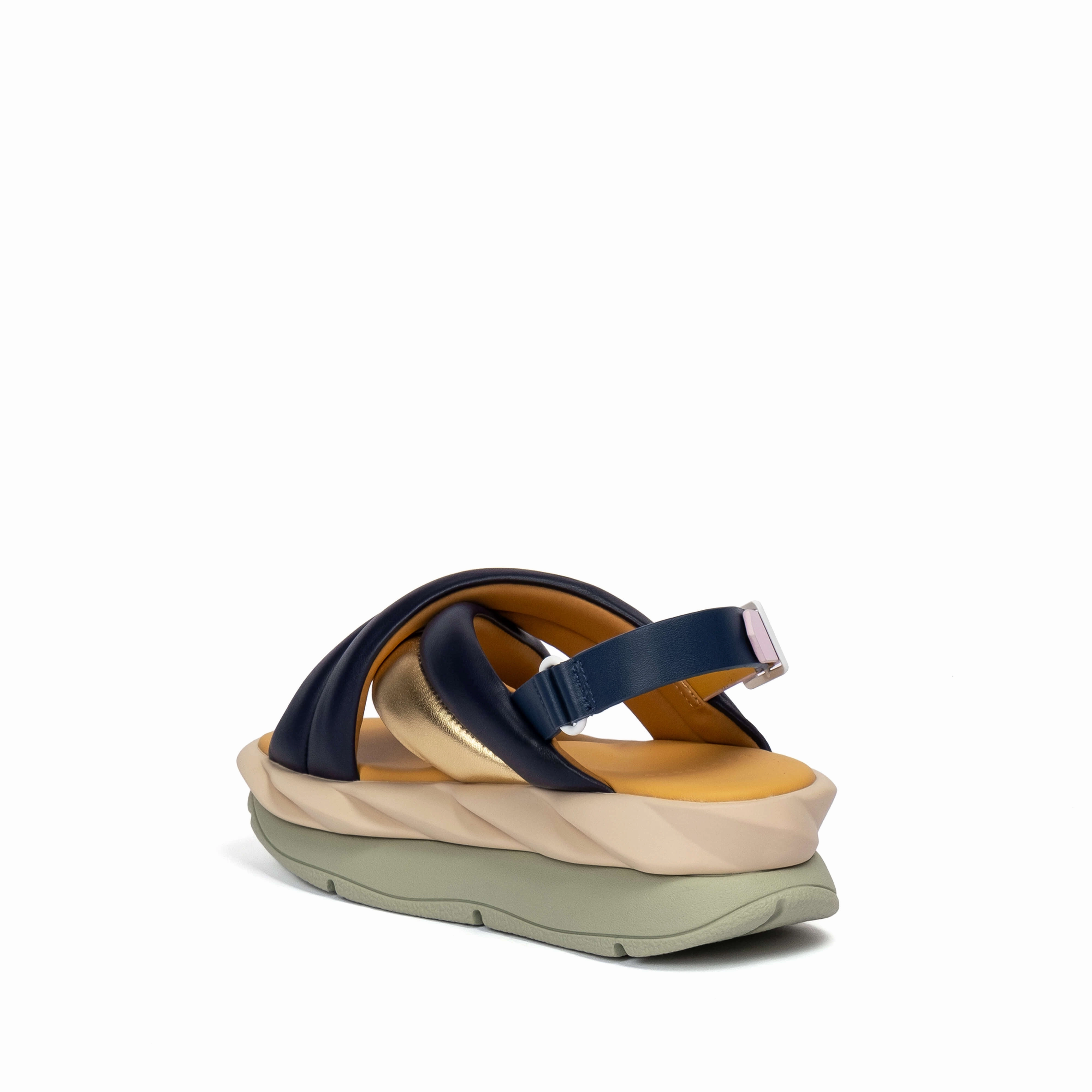 Ventilated Chassis suede upper MELLOW MELA INDIGO