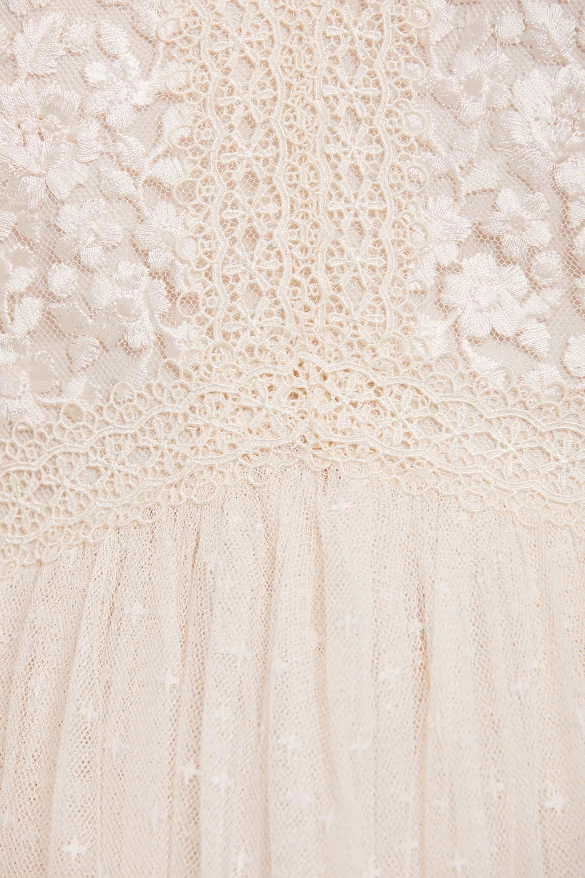 Statement Mood Celestia Ribbon Bodice Ankle Gown