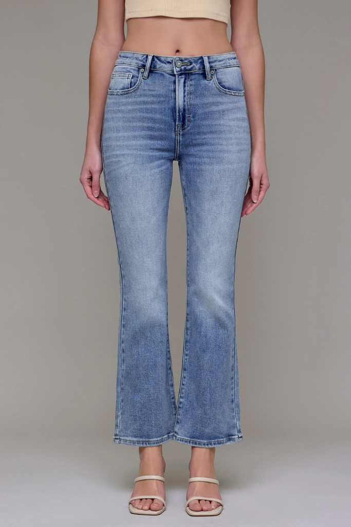 Celine High Rise Bootcut Jean Basic Outfit Essential Style